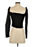 Blāshe Black Long Sleeve Top Size S - photo 2