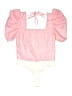 TCEC 100% Polyester Pink 3/4 Sleeve Blouse Size L - photo 1