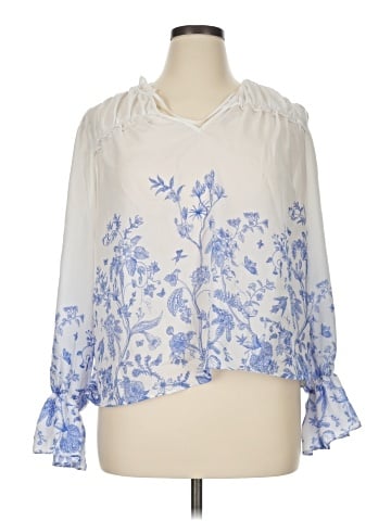 RACHEL Rachel Roy 3/4 Sleeve Blouse (view 1)