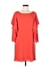 Laundry by Shelli Segal 100% Polyester Solid Red Cocktail Dress Size 6 - photo 1