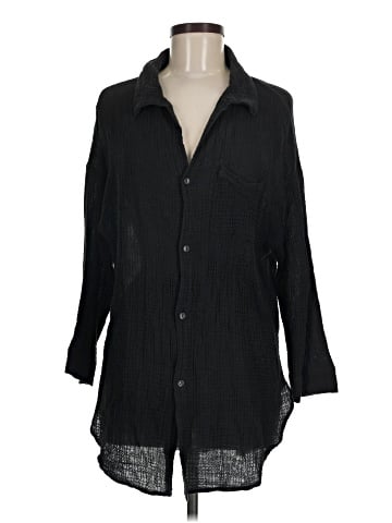 Kona Sol 3/4 Sleeve Button-Down Shirt (view 1)