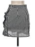 Parisian Checkered-gingham Black Casual Skirt Size S - photo 2