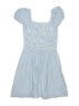 Crewcuts Outlet Checkered-gingham Blue Dress Size 16 - photo 2