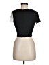 Unbranded Black Short Sleeve Top Size M - photo 2