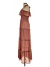 Altar'd State 100% Polyester Brown Casual Dress Size S - photo 5
