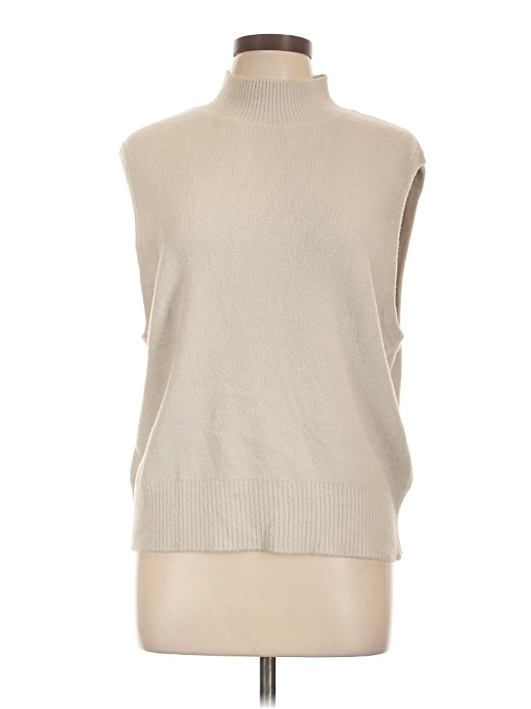 Prettylittlething Sweater Vest In Tan