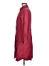 Theory Burgundy 3/4 Sleeve Button-Down Shirt Size 6 - photo 5