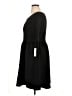 Apt. 9 Solid Black Casual Dress Size 0X - photo 5