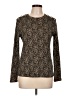 Rafaella 100% Cotton Brown Long Sleeve Blouse Size L - photo 1
