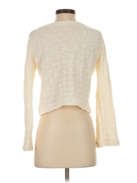 Madewell Basket-Weave Stitch Long-Sleeve Sweater Tee (view 2)
