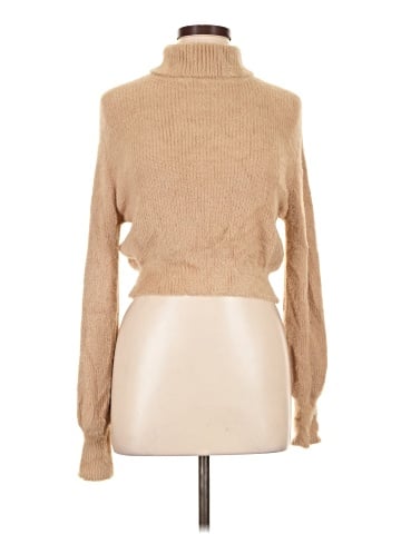 Olivaceous Turtleneck Sweater (view 1)