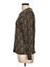 Rafaella 100% Cotton Brown Long Sleeve Blouse Size L - photo 5
