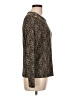 Rafaella 100% Cotton Brown Long Sleeve Blouse Size L - photo 4