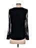 Anne Klein Black Long Sleeve Top Size S - photo 2