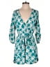 Southern Frock Print Teal Romper Size M - photo 1
