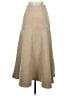 OGL Solid Tan Casual Skirt Size XS - photo 2