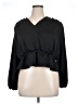 Express 100% Polyester Black 3/4 Sleeve Blouse Size XL - photo 1