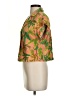 Monteau Tropical Orange Short Sleeve Blouse Size S - photo 5