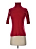 Magaschoni Red Short Sleeve Turtleneck Size XS (estimated) - photo 1