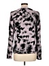 Design 365 Tie-dye Black Long Sleeve Blouse Size L - photo 2