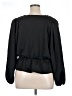 Express 100% Polyester Black 3/4 Sleeve Blouse Size XL - photo 2