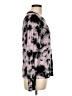 Design 365 Tie-dye Black Long Sleeve Blouse Size L - photo 4