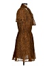 MICHAEL Michael Kors Animal Print Brown Casual Dress Size M - photo 4