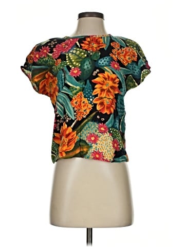 Petite Sophisticate Short Sleeve Blouse (view 1)