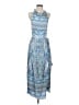 Lulus 100% Polyester Paisley Blue Casual Dress Size S - photo 1