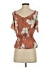 Sienna Sky 100% Polyester Brown Sleeveless Blouse Size XS - photo 2