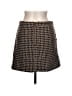 Very J 100% Polyester Houndstooth Black Casual Skirt Size L - photo 2