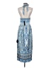 Lulus 100% Polyester Paisley Blue Casual Dress Size S - photo 2