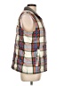 Lands' End 100% Polyester Plaid Ivory Vest Size L - photo 4