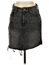 Old Navy Gray Denim Skirt Size 4 - photo 1