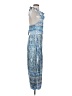 Lulus 100% Polyester Paisley Blue Casual Dress Size S - photo 4