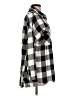Old Navy 100% Cotton Checkered-gingham Black Long Sleeve Button-Down Shirt Size L - photo 4