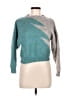 EllaMae Chevron-herringbone Teal Pullover Sweater Size M (estimated) - photo 1