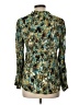 Chico's Animal Print Teal Long Sleeve Blouse Size Lg (2) - photo 2