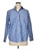 Chaps 100% Cotton Stripes Blue Long Sleeve Button-Down Shirt Size 1X - photo 1