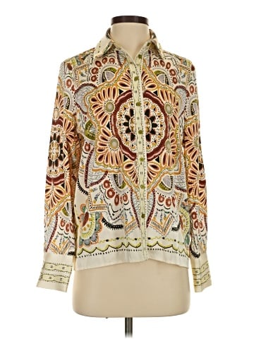Maison d' Amelie Long Sleeve Blouse (view 1)