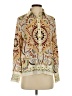 Maison d' Amelie 100% Polyester Paisley Ivory Long Sleeve Blouse Size XS - photo 1