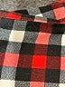 Eden & Olivia Plaid Red 3/4 Sleeve Button-Down Shirt Size M - photo 7
