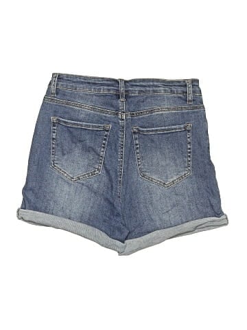 Wax Jean Denim Shorts (view 2)