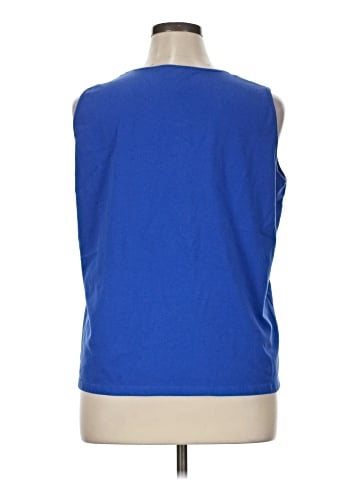 Denim & Co Sleeveless T-Shirt (view 2)