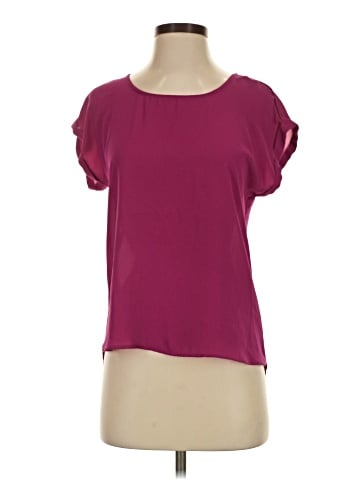 Pink Rose Short Sleeve Top (view 1)