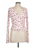 Assorted Brands 100% Recycled Polyester Pink Long Sleeve Blouse Size L - photo 1