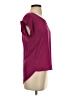 Pink Rose 100% Polyester Burgundy Short Sleeve Top Size S - photo 4