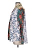 Sundance Floral Blue Long Sleeve Blouse Size L - photo 5