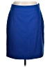 Banana Republic Solid Blue Wool Skirt Size 8 - photo 1