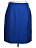Banana Republic Solid Blue Wool Skirt Size 8 - photo 2
